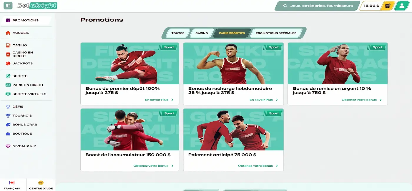 Betalright sportsbook